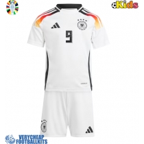 Germany Niclas Fullkrug #9 Replica Home Minikit Euro 2024 Short Sleeve (+ pants)